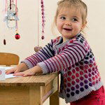 Breipatroon Baby jacquardvest