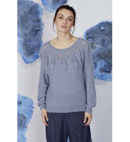 Damestrui gemaakt van Lang Yarns Mohair Fancy