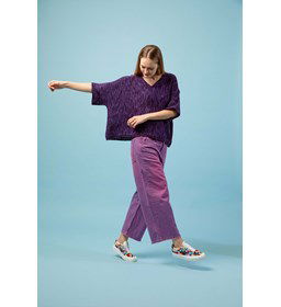 Wijde rechte damestrui