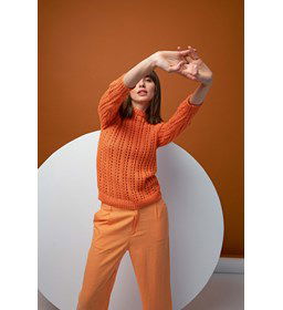 Damestrui met ajourpatroon