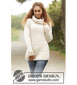 Trui Blanchard gemaakt van Drops Nepal