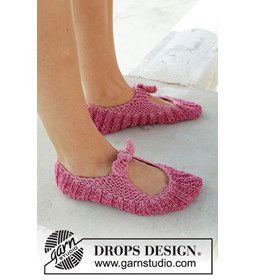 pantoffel gemaakt van Drops Fabel