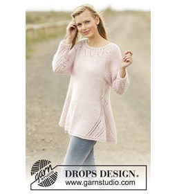 Trui gemaakt van Drops Alpaca