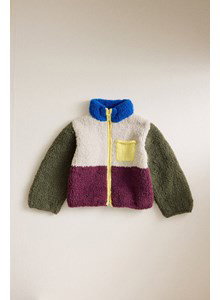 sportieve teddy kinderjas Otis