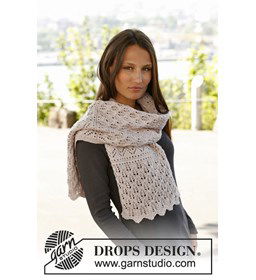 Sjaal gemaakt van Drops Karisma