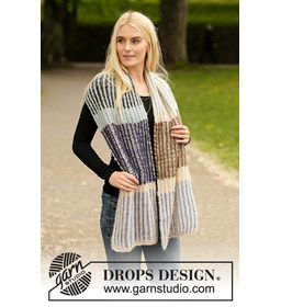 Sjaal gemaakt van Drops Air