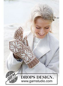 Nordic Oak mittens