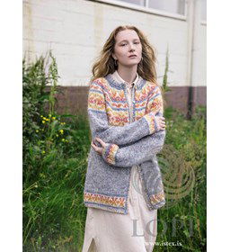 Damesvest Kul gemaakt van Istex Lopi Plotulopi