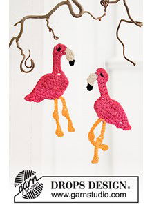 Flamingo hangers