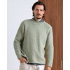 herentrui met raglan en opgerolde boordjes gemaakt van Lana Grossa Alta Moda Alpaca
