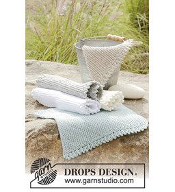 Doekjes gemaakt van Drops Cotton Light