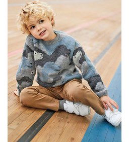 Kindertrui gemaakt van Phildar Phil Partner 3,5