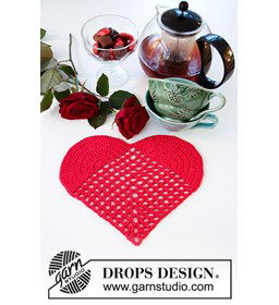 Onderzetter gemaakt van Drops Paris