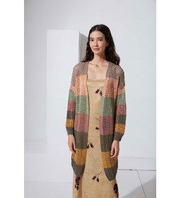 Damesvest gemaakt van Lang Yarns Lino