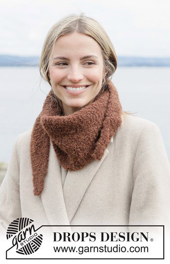 zachte sjaal in ribbelsteek Bear Hug Scarf
