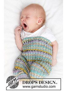 Babybroekje met strepen