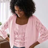 Damesvest met knoopsluiting