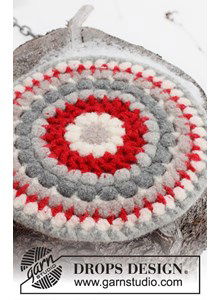 Zitmat in winterse kleuren