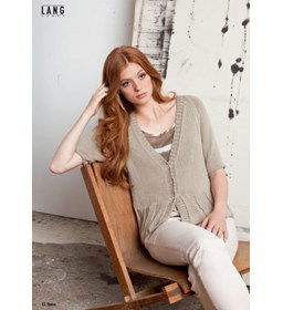 vest gemaakt van Lang Yarns Moina (op=op)
