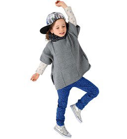 Poncho gemaakt van Phildar Phil Looping