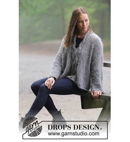 Trui gemaakt van Drops Brushed Alpaca Silk