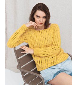 Damestrui gemaakt van Phildar Phil Love Coton