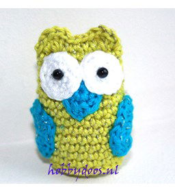 Uiltje gemaakt van Kralen