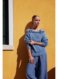 Damestrui met wijde hals