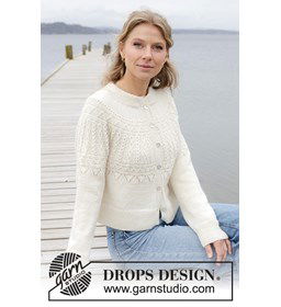 Damesvest Avalanche Vest gemaakt van Drops Baby Merino