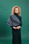 Breipatroon Driehoekige Omslagdoek Verina van andere kant