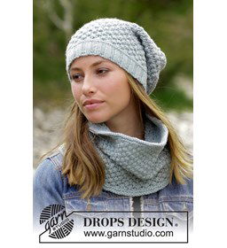 Muts en halswarmer gemaakt van Drops Nepal