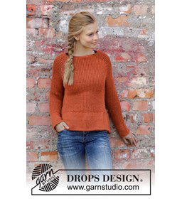 Trui gemaakt van Drops Alpaca