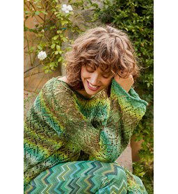 Damestrui in kantpatroon