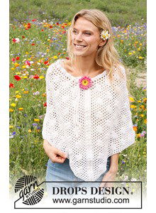 Poncho Daisy Droplets