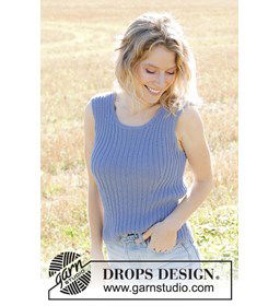 Zeedromen Top gemaakt van Drops Safran