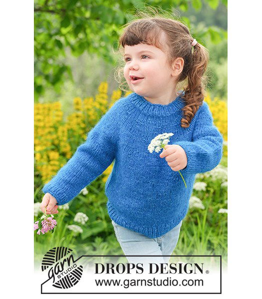 Breipatroon Blue Rush Sweater