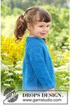 Breipatroon Blue Rush Sweater van andere kant