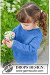 Breipatroon Blue Rush Sweater van andere kant