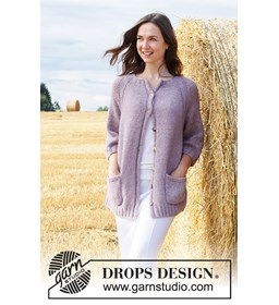 Damesvest gemaakt van Drops Air