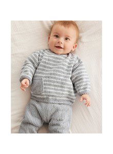 Gestreept babytruitje