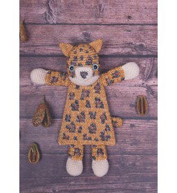 Luipaard gemaakt van Scheepjes Stone Washed