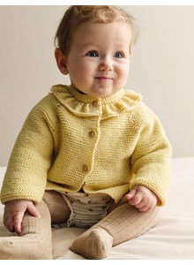 babyvest met gerimpeld kraagje