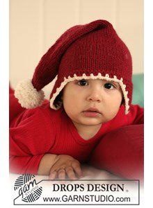 Kerstmuts met pompon 