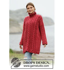Damestrui XL gemaakt van Drops Kid Silk