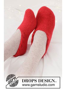 Scarlet Sleigh Slippers