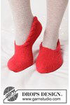 Breipatroon Scarlet Sleigh Slippers van andere kant