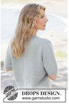Breipatroon Misty Horizon Cardigan van andere kant