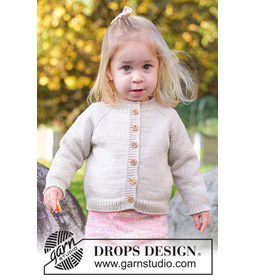 Gentle Day Cardigan gemaakt van knopen