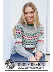 Damestrui met kerstpatroon