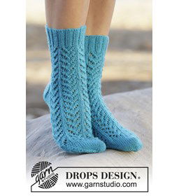 Sokken gemaakt van Drops Fabel